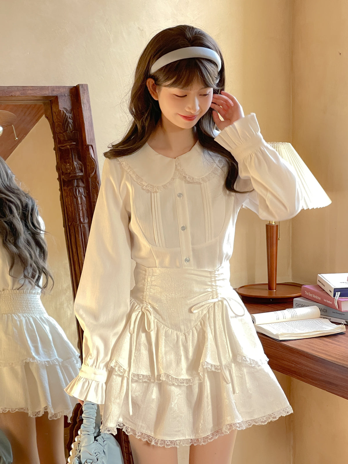 Lily of the Valley First Love Doll Collar Blouse-ntbhshop