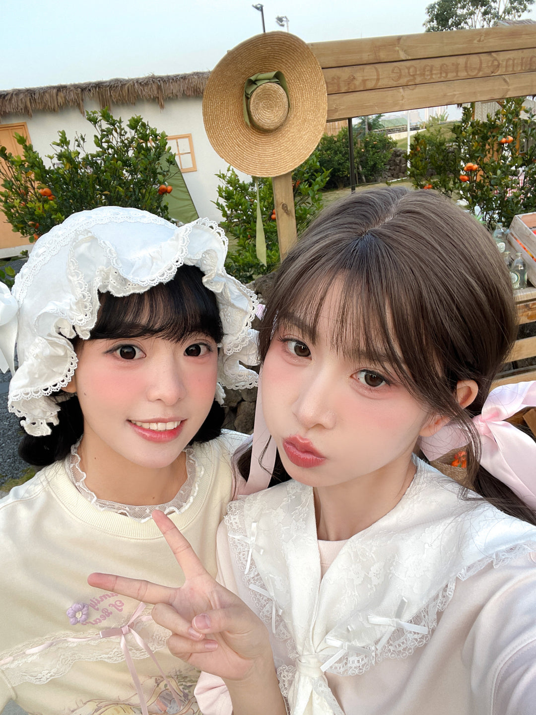 Dainty Dots Sweet Long-Sleeved High Neck Mesh Top-ntbhshop