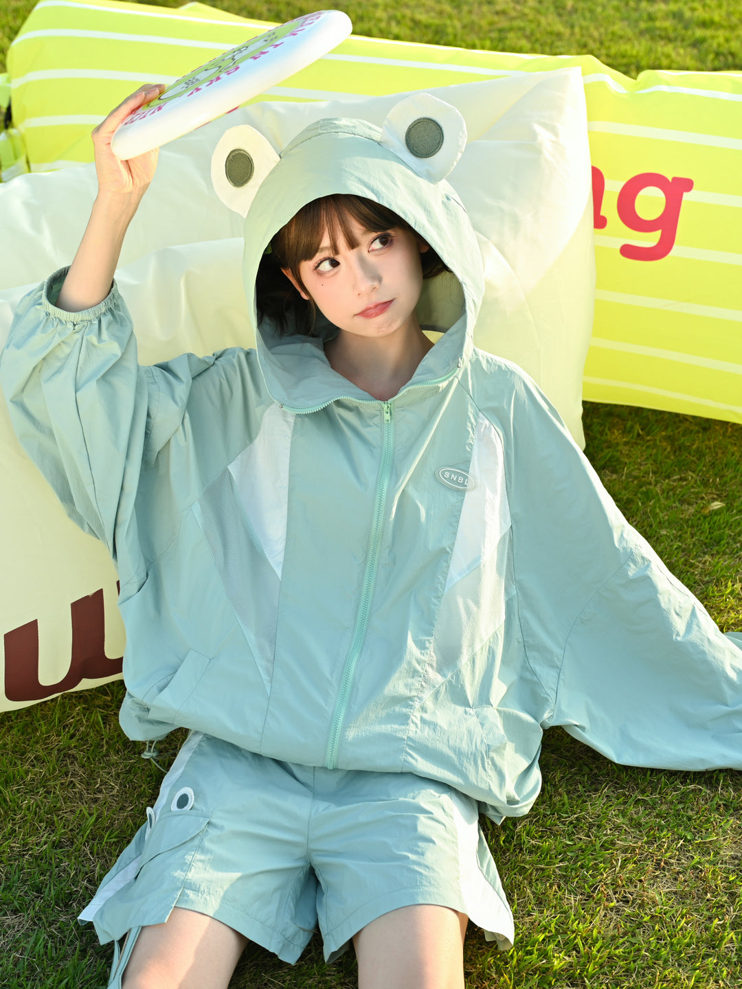 Green Frog Hoppy Shorts-ntbhshop