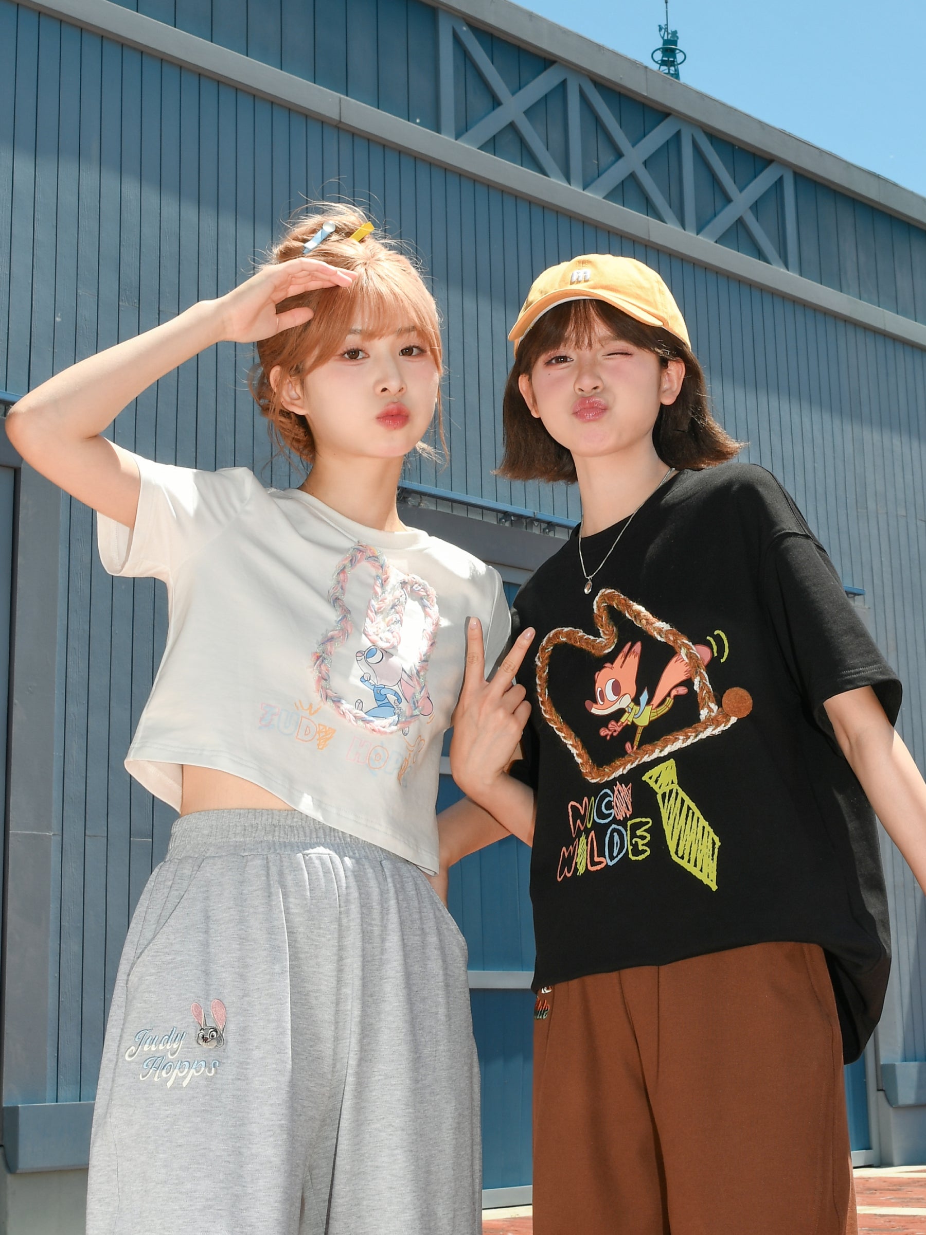 Zootopia Judy Nick Breathable Casual Sweatpants-ntbhshop