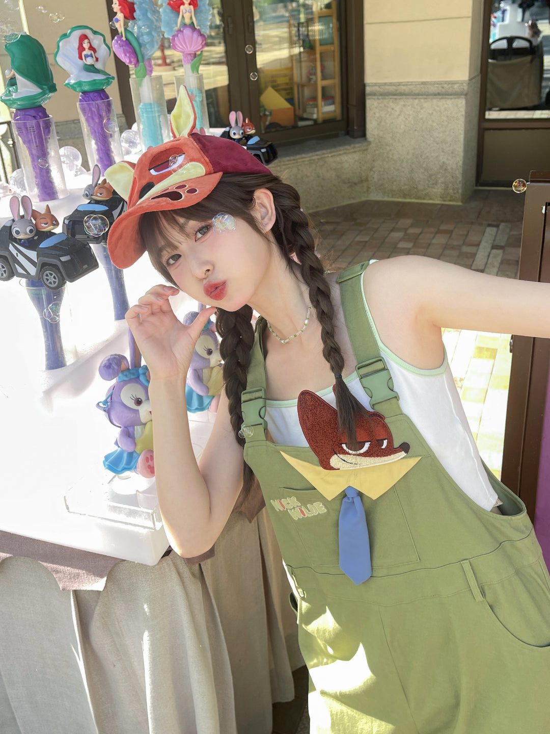 Zootopia Utility Overalls Pants-Sets-ntbhshop