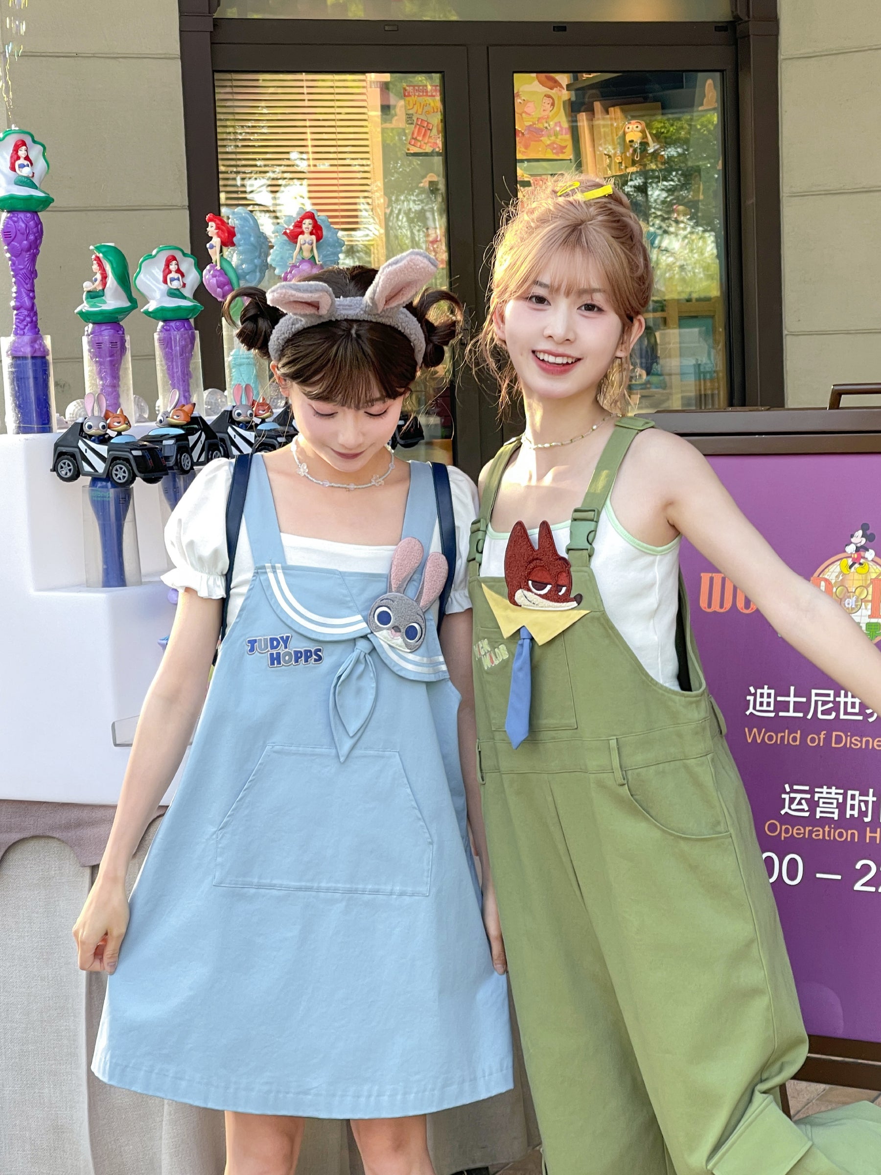 Zootopia Utility Overalls Pants-Sets-ntbhshop