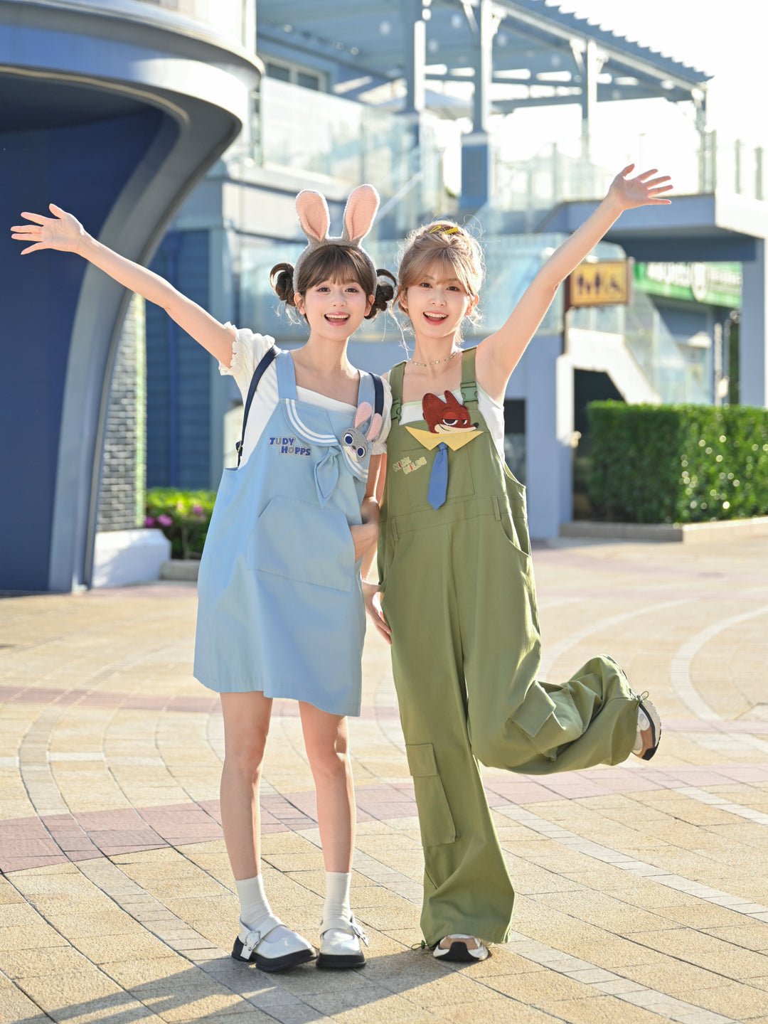 Zootopia Utility Overalls Pants-Sets-ntbhshop