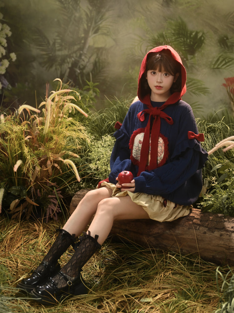 Dreamspell Snow White Knit Sweaters-ntbhshop