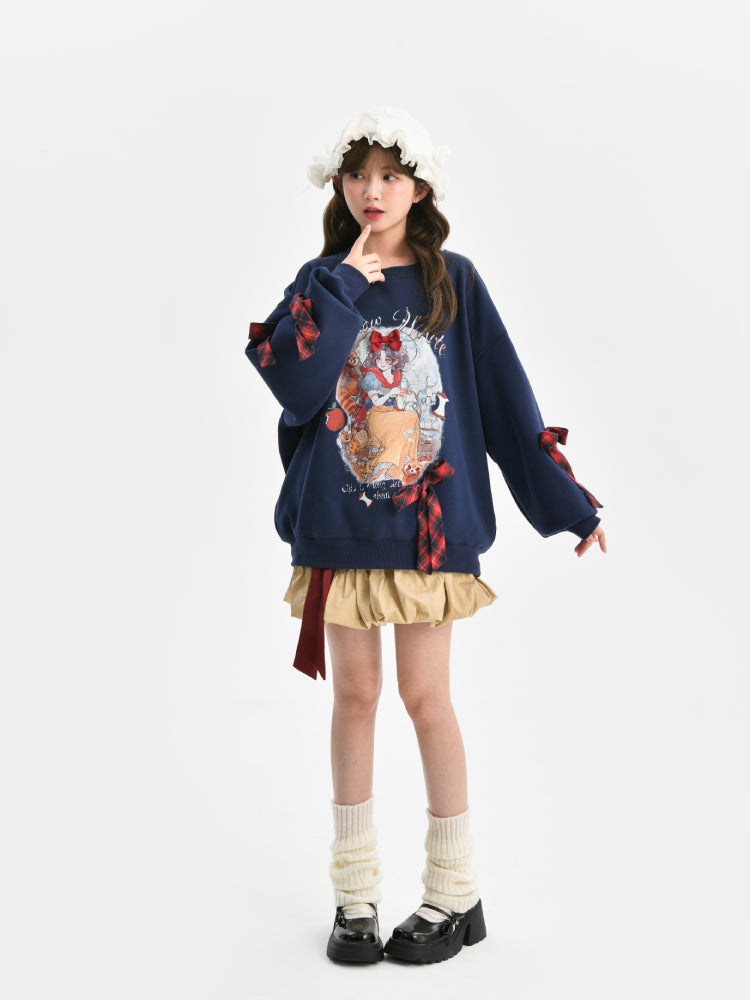 Ribbon Tale Bubble Skirt-ntbhshop