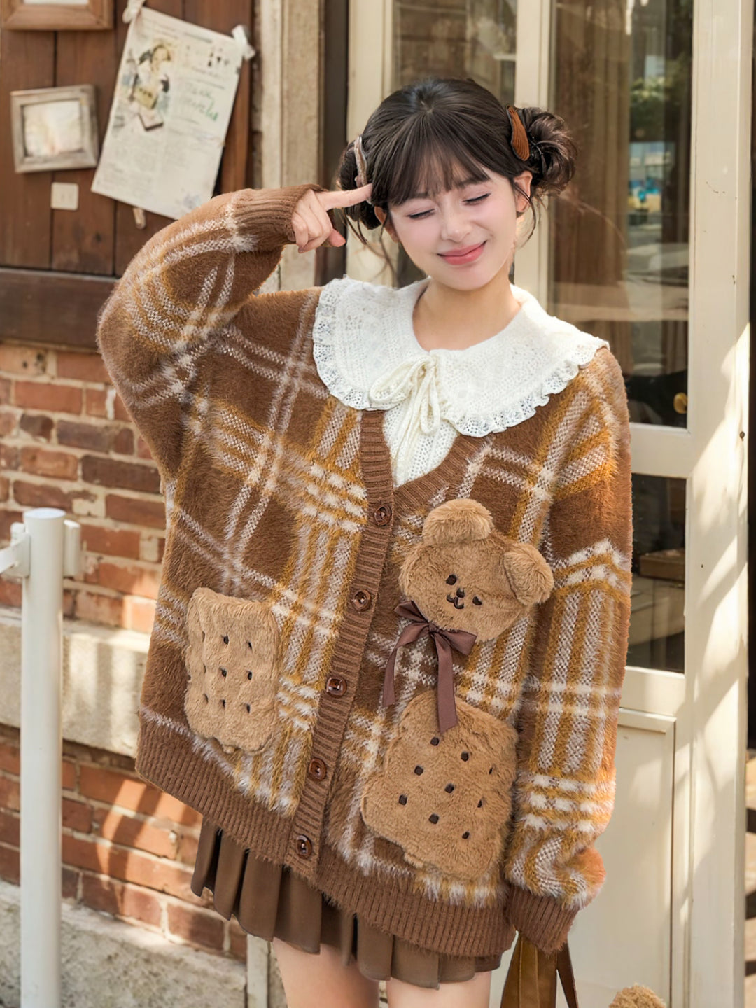 Soft Dream Ribbon Doll Collar Blouse-ntbhshop