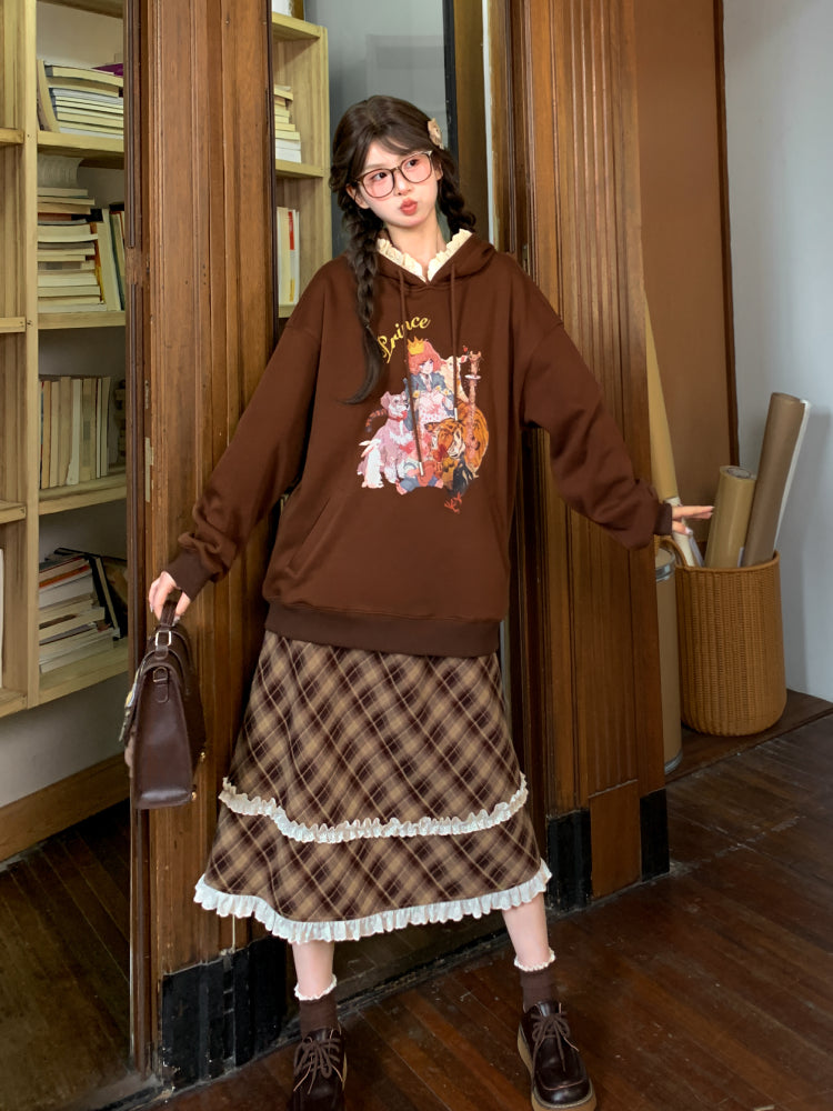 Forest Prince Lace Hoodie-ntbhshop