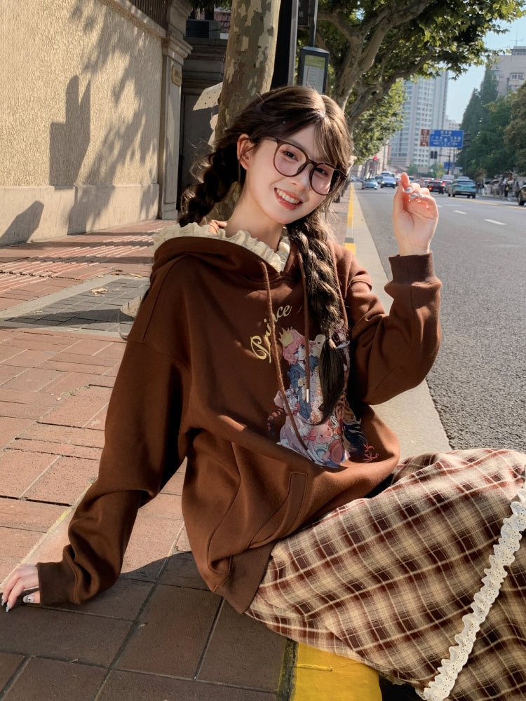 Forest Prince Lace Hoodie-ntbhshop