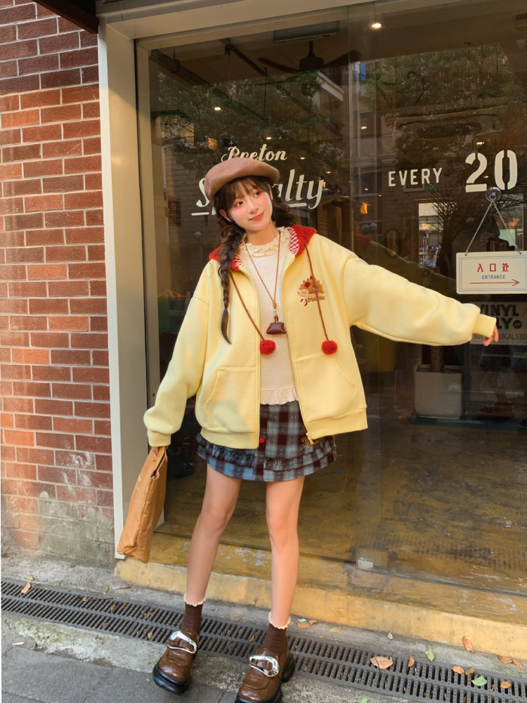 Teddy Royale Plaid Skirt-ntbhshop