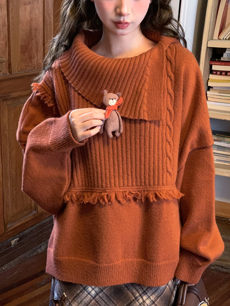 Teddy Tales Knit Sweaters-ntbhshop