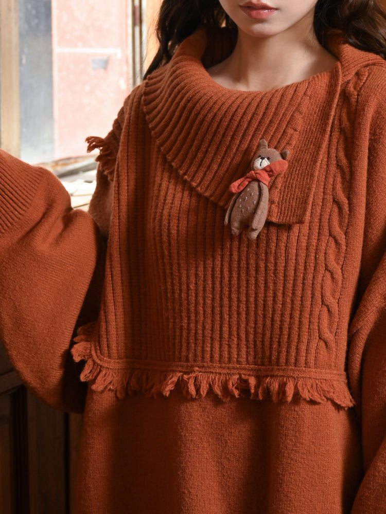 Teddy Tales Knit Sweaters-ntbhshop