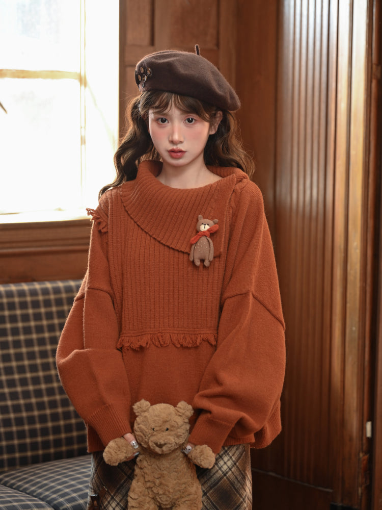 Teddy Tales Knit Sweaters-ntbhshop