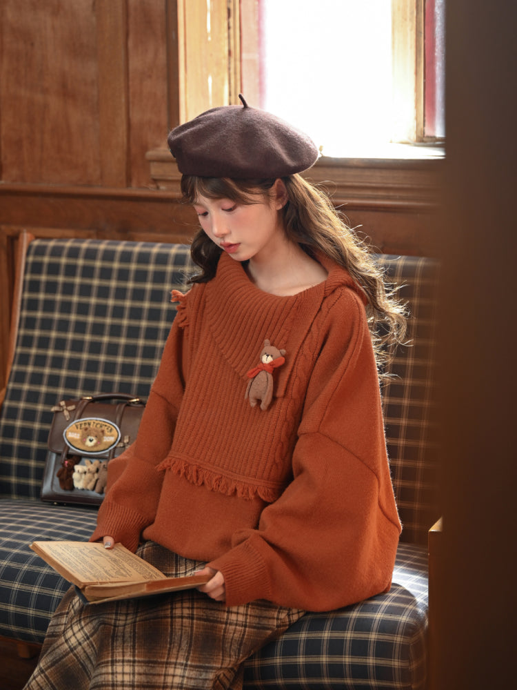 Teddy Tales Knit Sweaters-ntbhshop