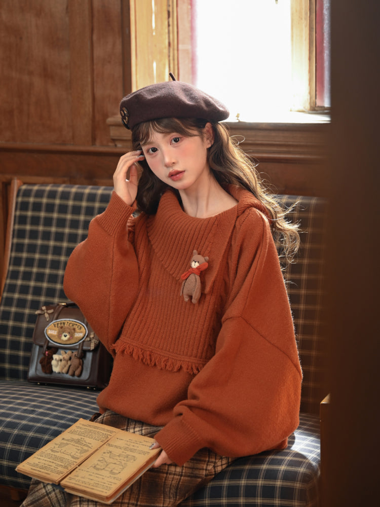 Teddy Tales Knit Sweaters-ntbhshop