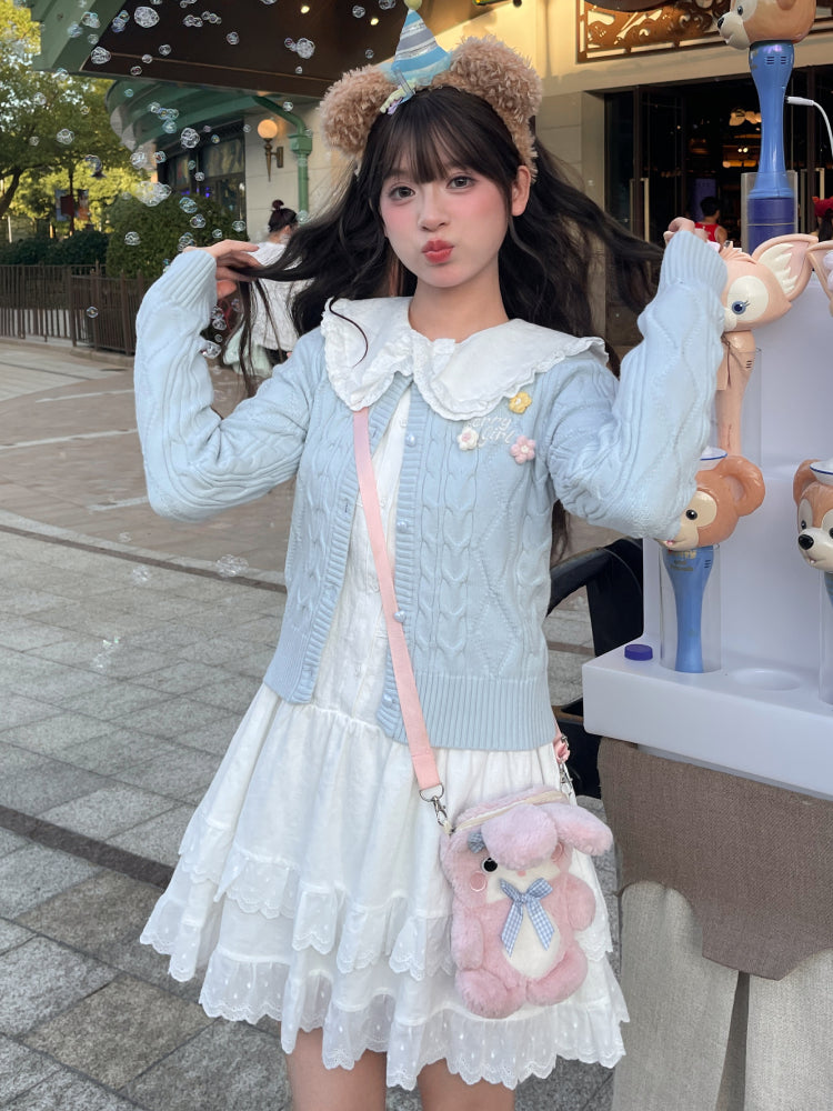 Berry Girl Knit Cardigans-ntbhshop