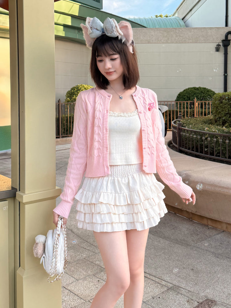 Berry Girl Knit Cardigans-ntbhshop