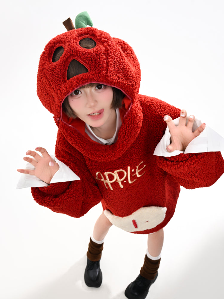 Applecore Red Monster Hoodie-ntbhshop