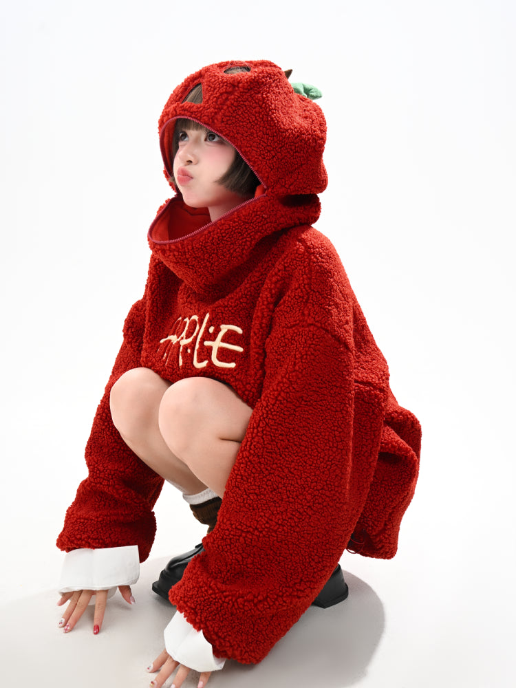 Applecore Red Monster Hoodie-ntbhshop