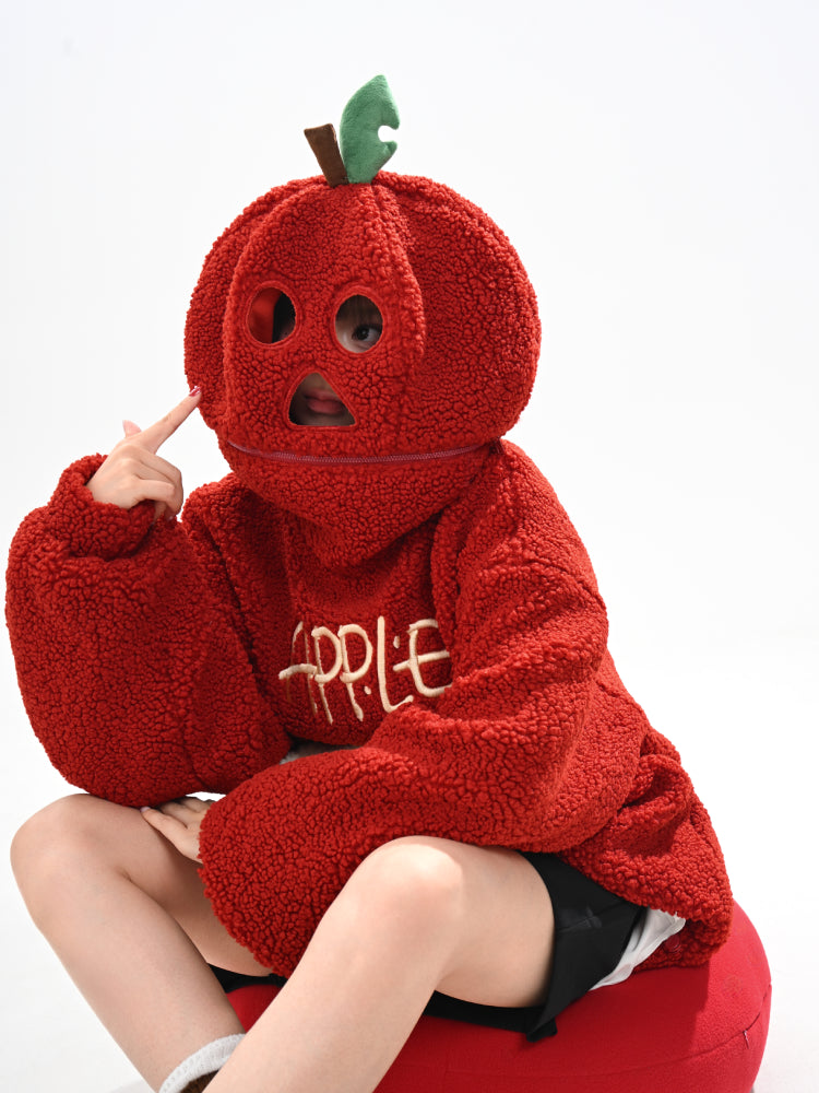 Applecore Red Monster Hoodie-ntbhshop