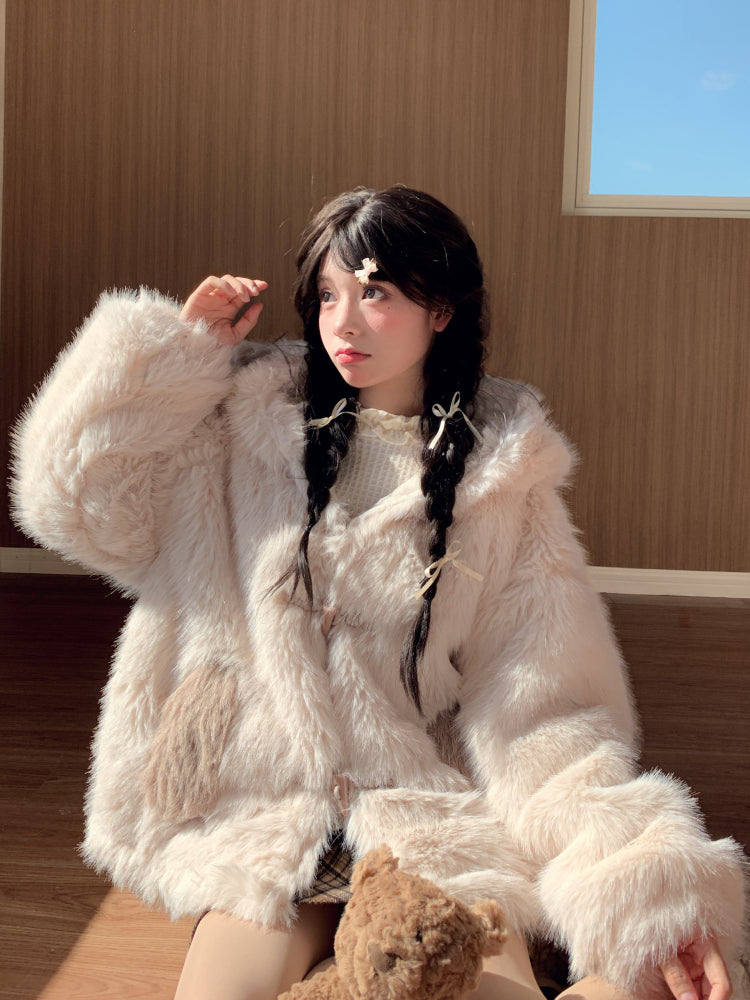 Maltese Hug Fluffy Jacket-ntbhshop