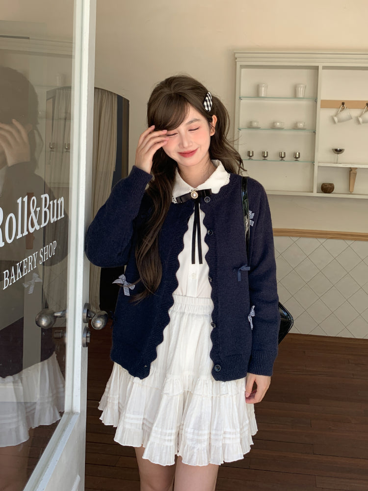 Chestnut Story Knit Cardigans-ntbhshop