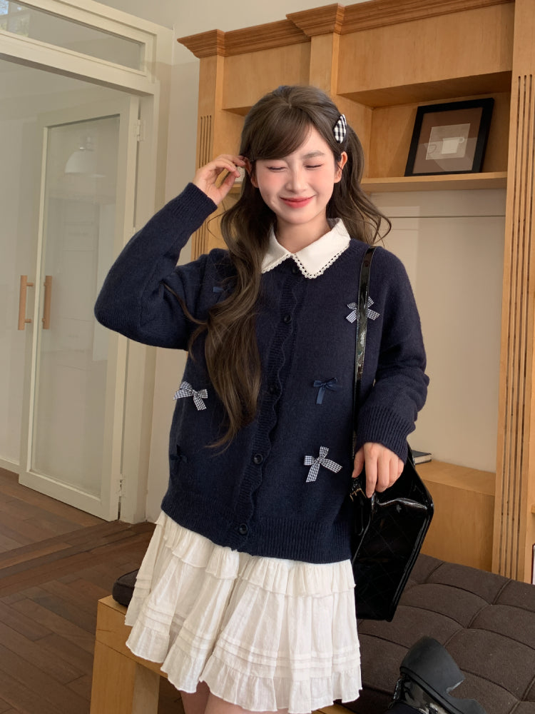 Chestnut Story Knit Cardigans-ntbhshop