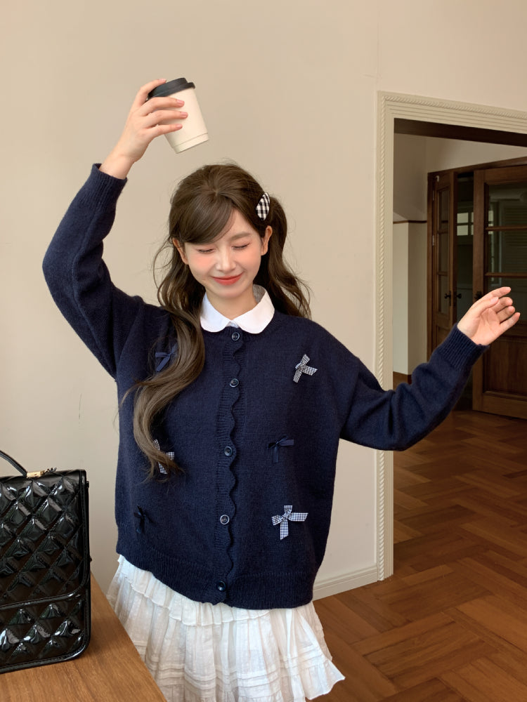 Chestnut Story Knit Cardigans-ntbhshop