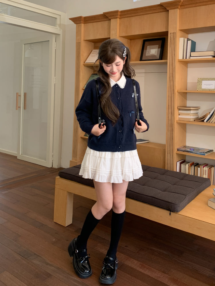 Chestnut Story Knit Cardigans-ntbhshop