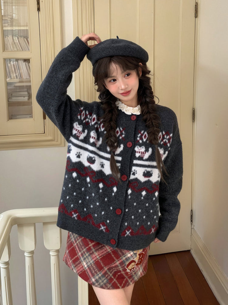 Whisker Tales Nordic Knit Sweaters-ntbhshop