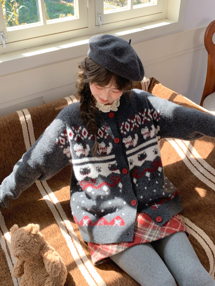 Whisker Tales Nordic Knit Sweaters-ntbhshop