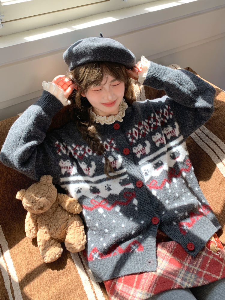 Whisker Tales Nordic Knit Sweaters-ntbhshop