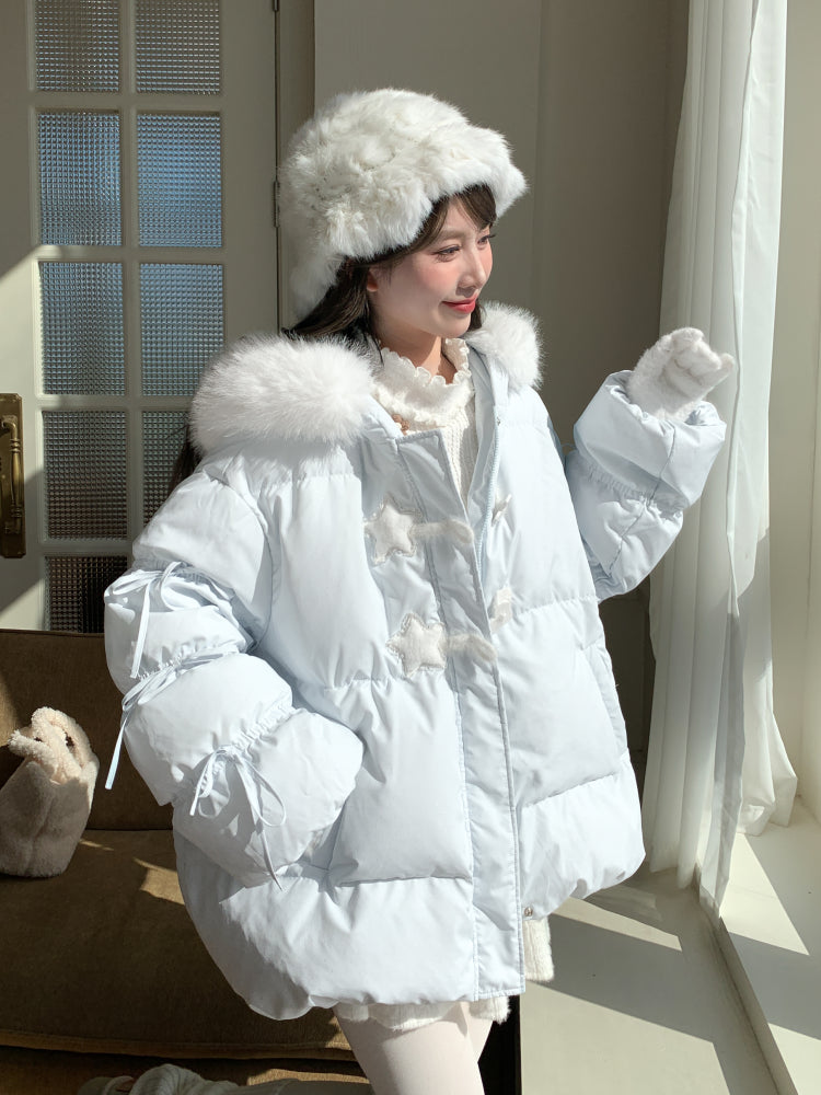 Moonflake Glacier Cloud Puffer Jackets-ntbhshop