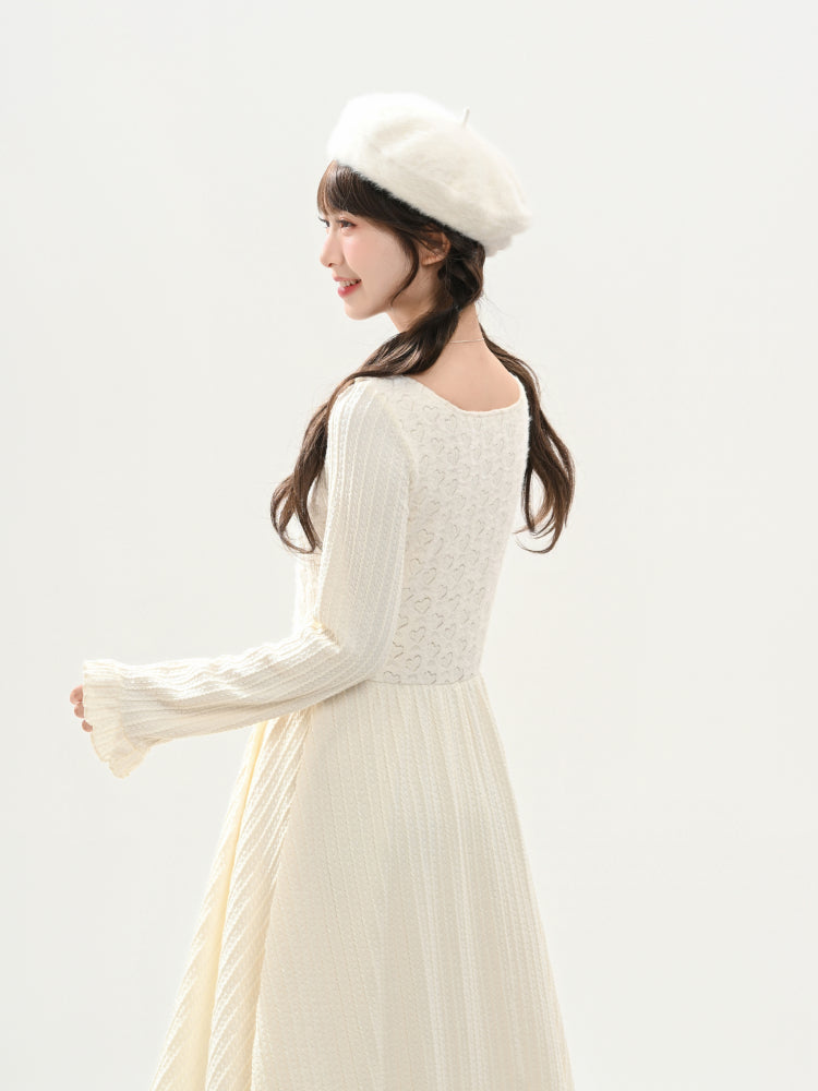 Poetic Lace Winter Base Dress-ntbhshop