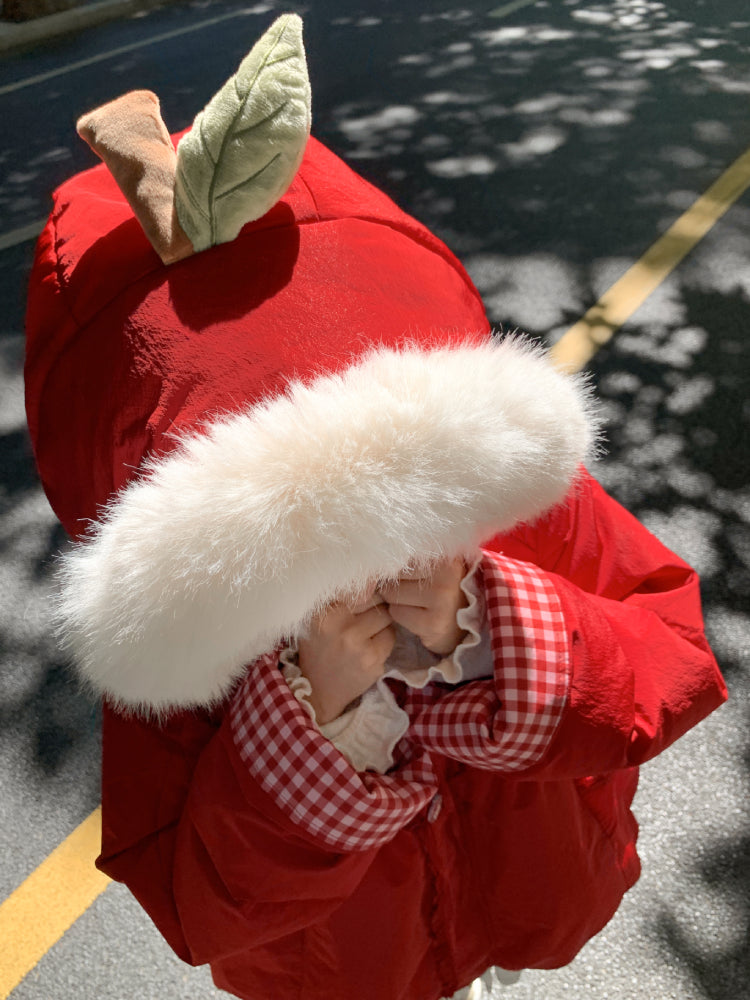 Apple Snow Puffer Coat-ntbhshop