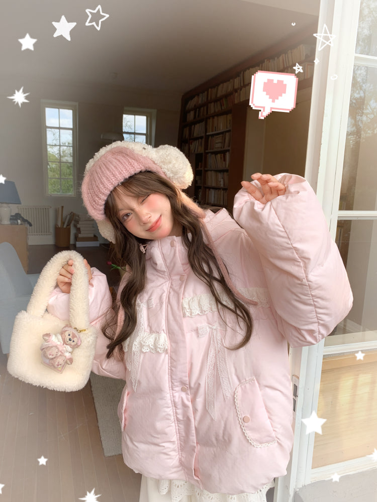 Winter Dollhouse Dream Puffer Jacket-ntbhshop