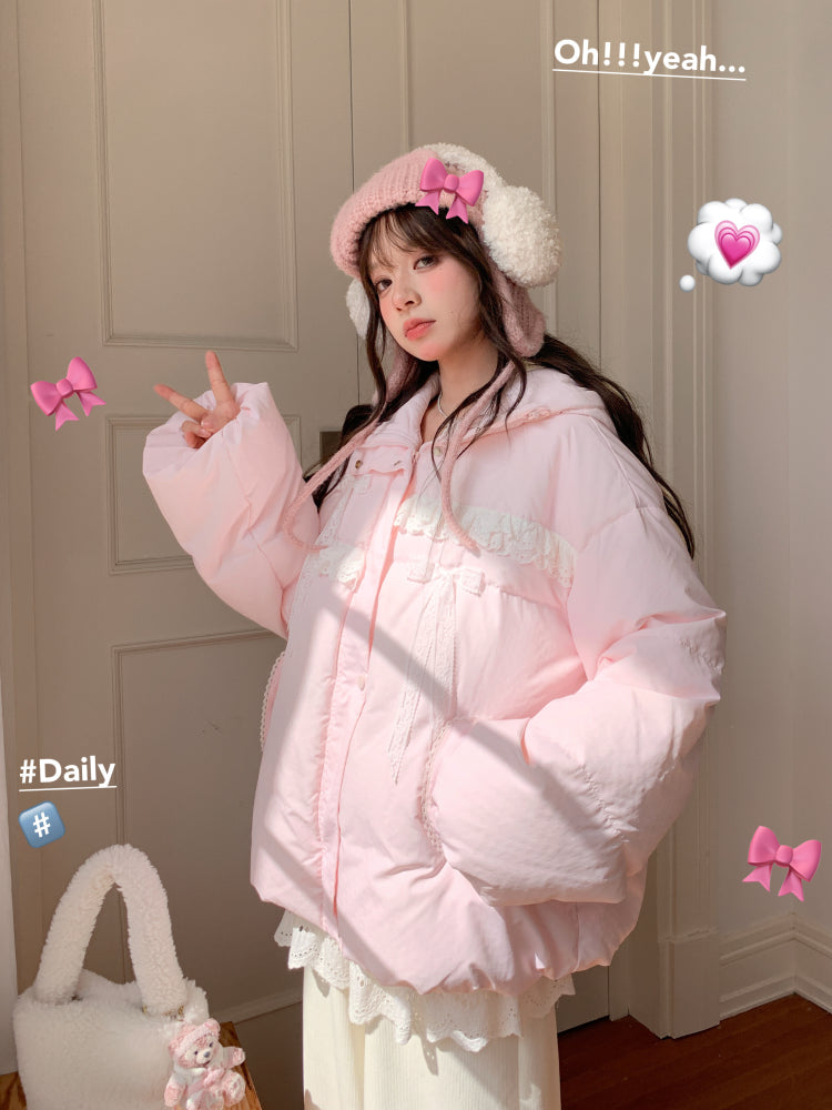 Winter Dollhouse Dream Puffer Jacket-ntbhshop