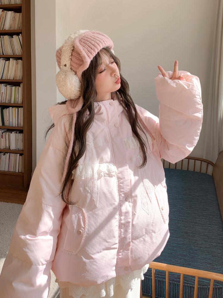 Winter Dollhouse Dream Puffer Jacket-ntbhshop