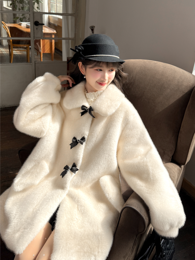 Rue Blanche Fur Coat-ntbhshop