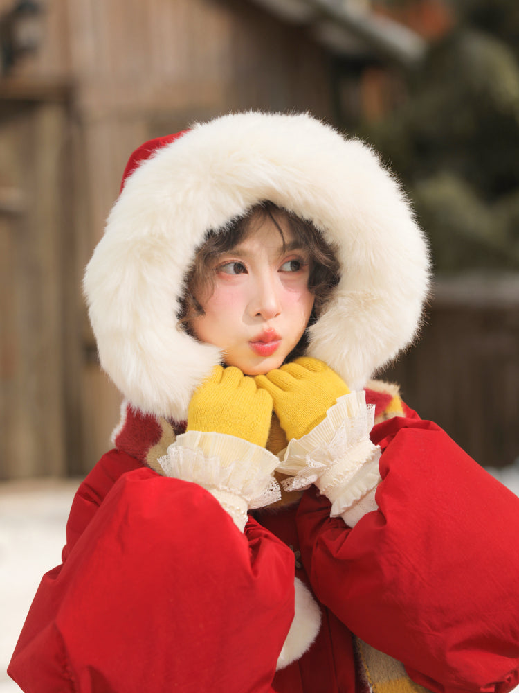 Snowman Holiday Cozy Puffer Jacket-ntbhshop
