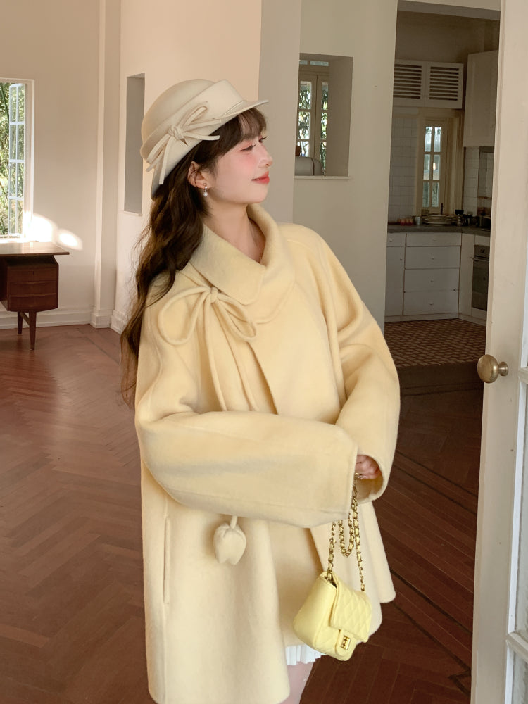 Buttercup Princess Wool Coat-ntbhshop