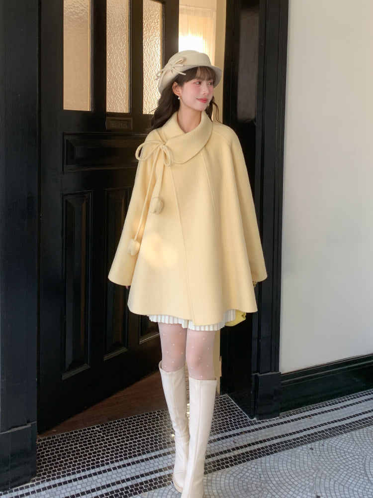 Buttercup Princess Wool Coat-ntbhshop