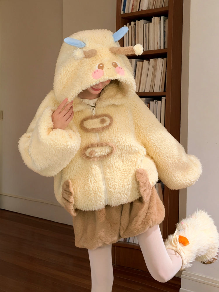 Bumble Bee Bloom Fleece Jacket-ntbhshop