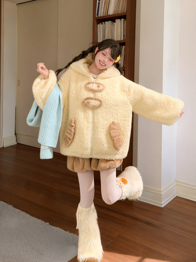 Bumble Bee Bloom Fleece Jacket-ntbhshop