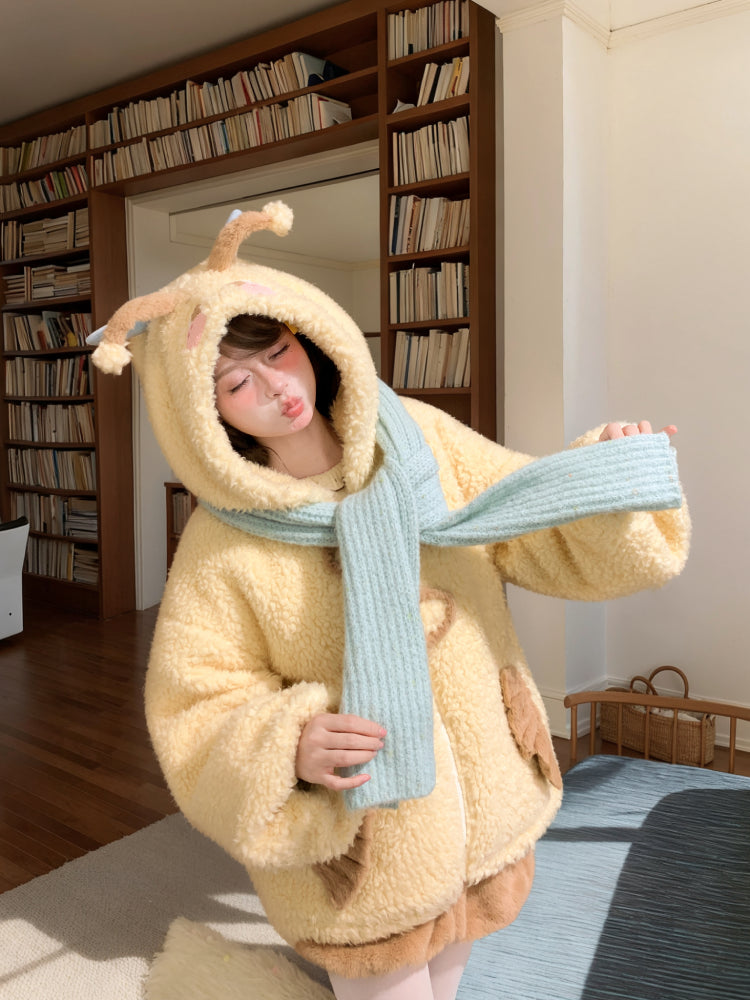 Bumble Bee Bloom Fleece Jacket-ntbhshop