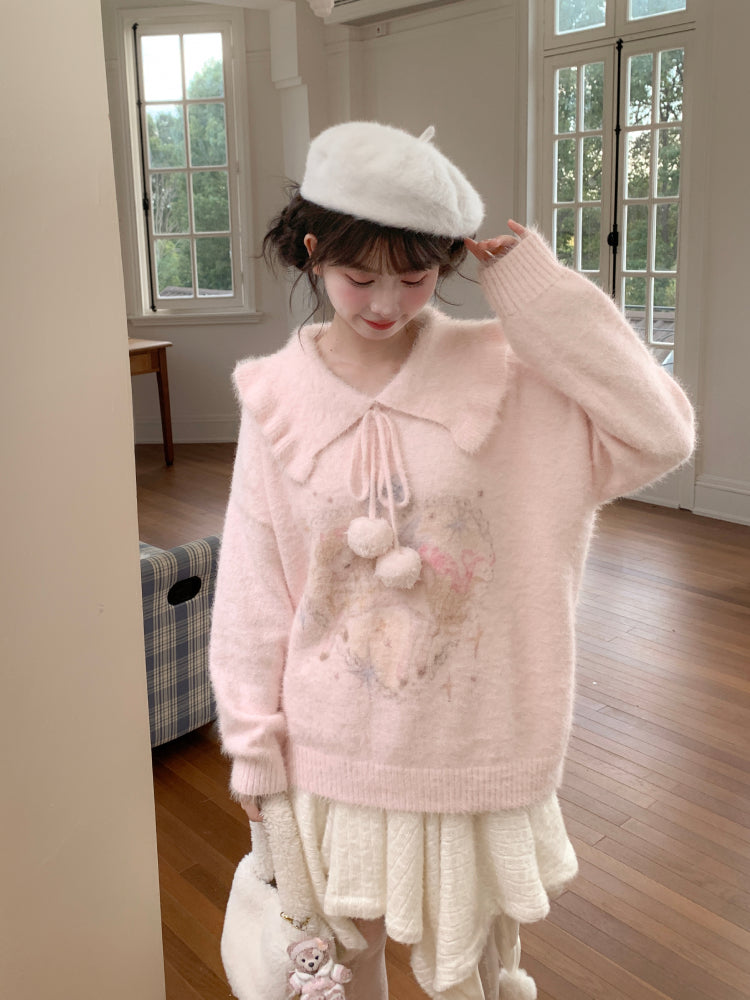 Snowdrop Pixie Pom Skirt-ntbhshop