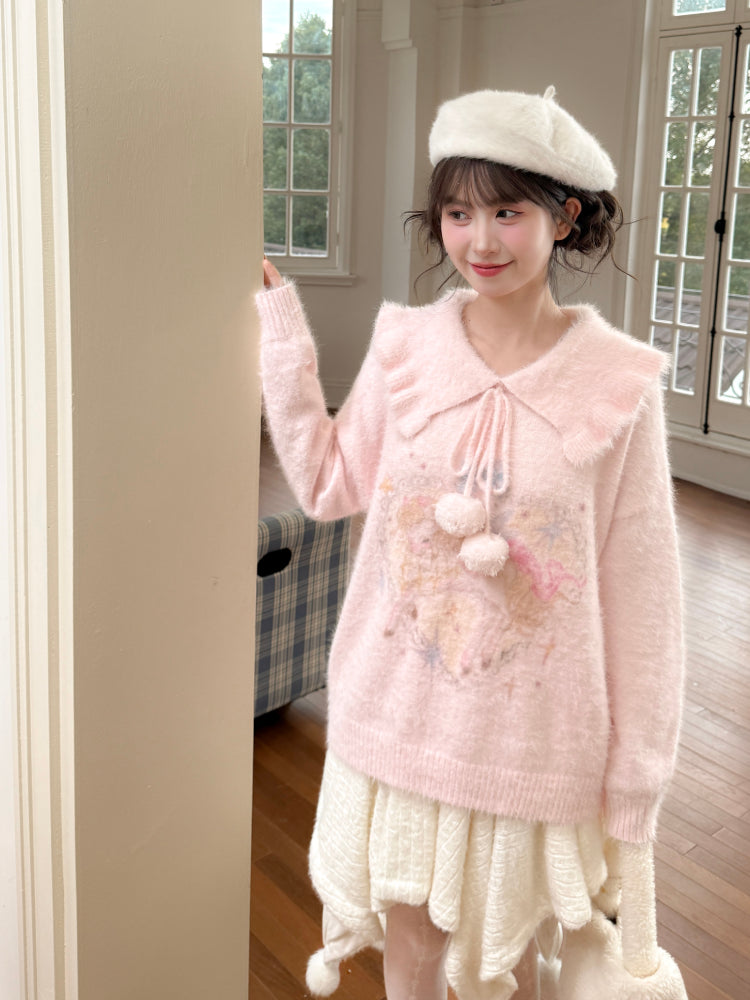 Snowdrop Pixie Pom Skirt-ntbhshop