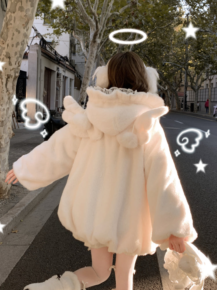 Heavenly Snow Angel Bubble Cloak-ntbhshop