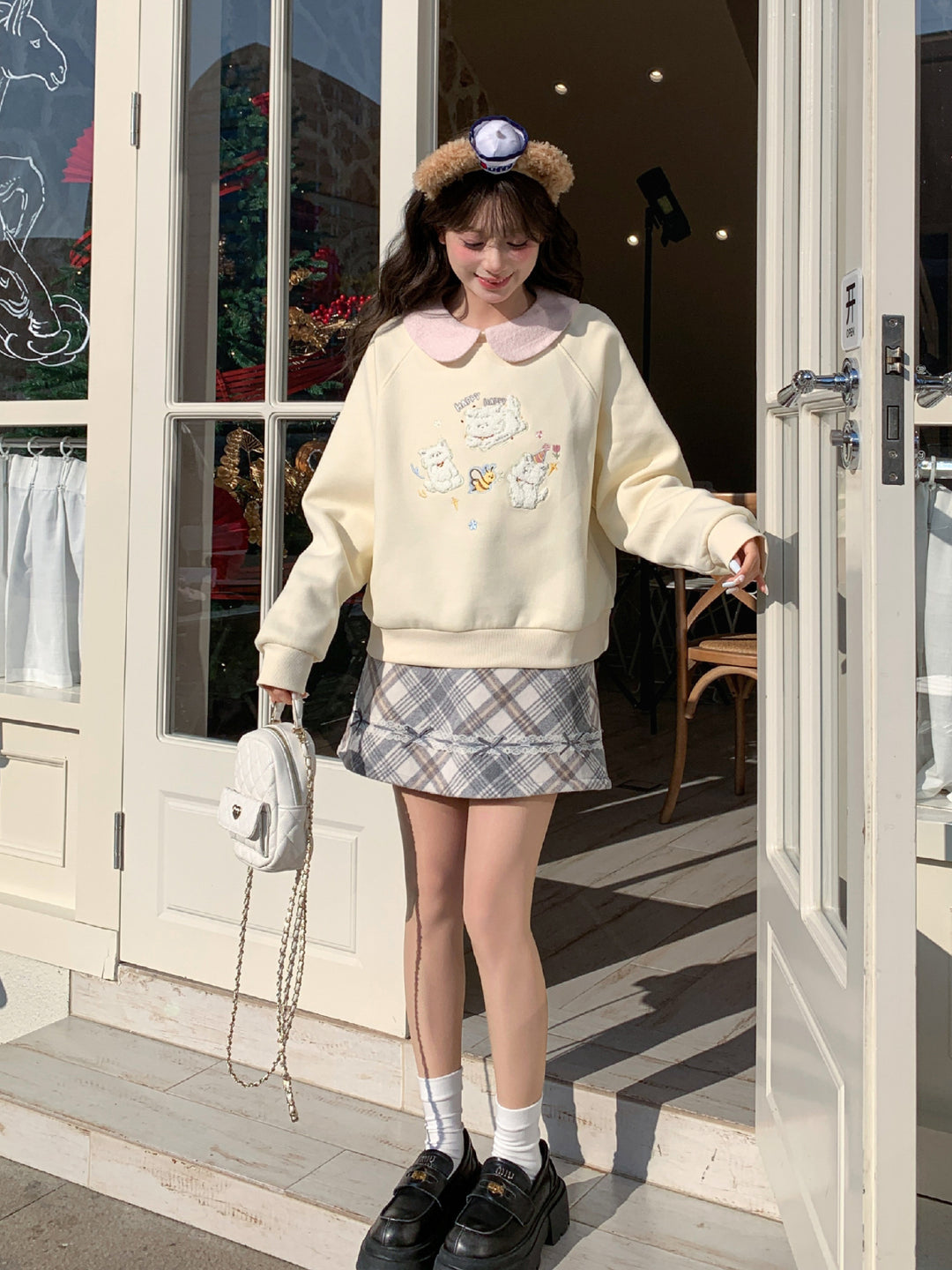 Honey Pup Cuddle Sweatshirt-Tops-ntbhshop