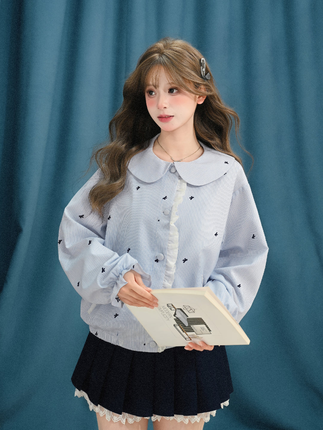 Ribbon Cloud Doll Jacket-Outerwear-ntbhshop