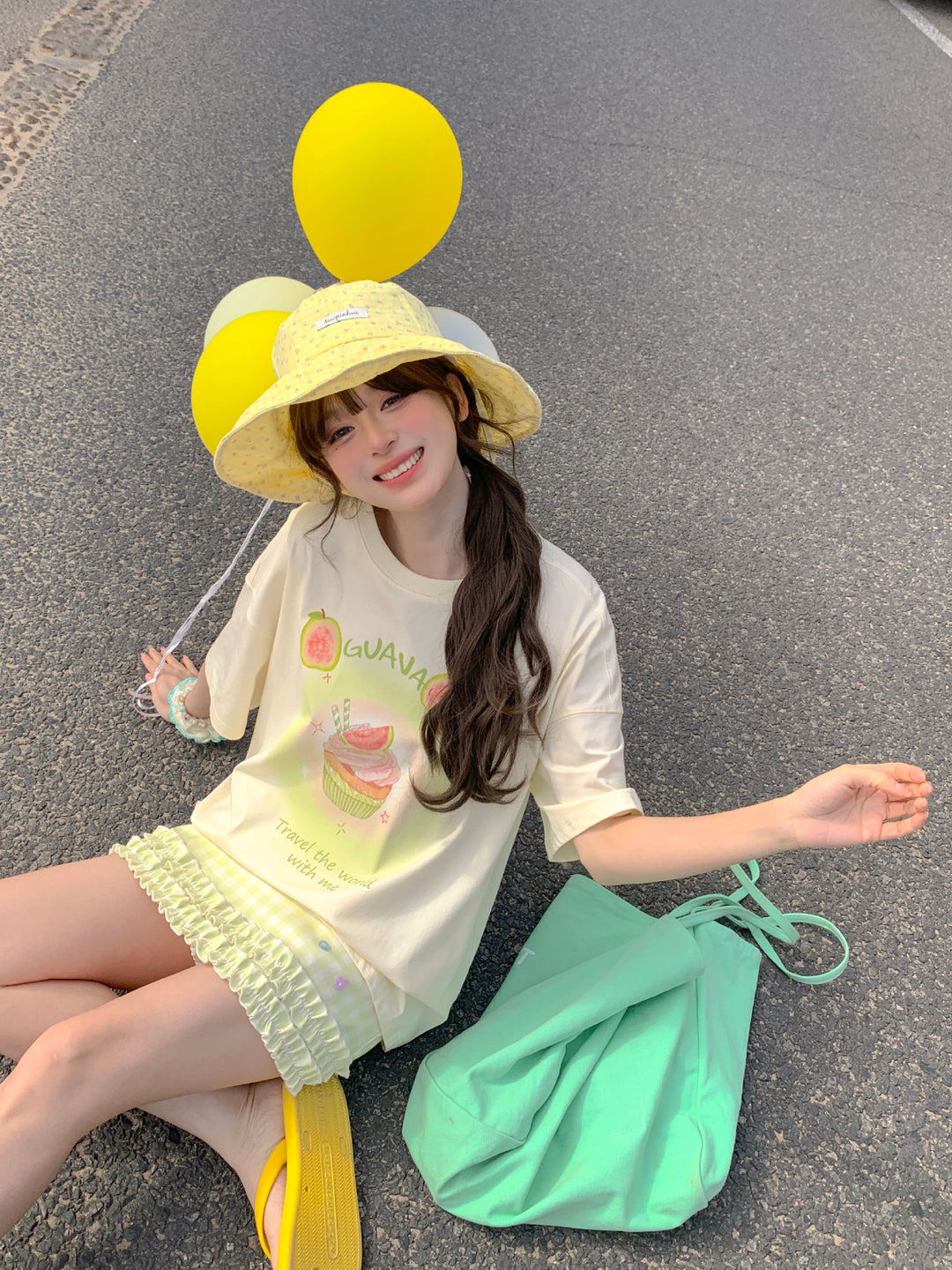 Guava Cupcake Pastel Tees-Tops-ntbhshop